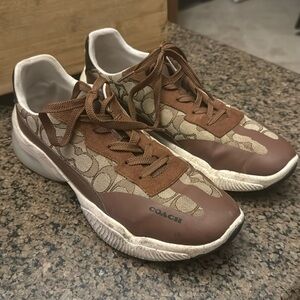 COACH men’s Runners Sz 9.5